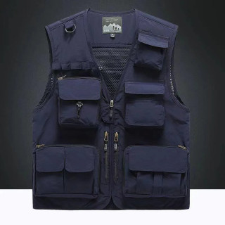 登山多口袋背心